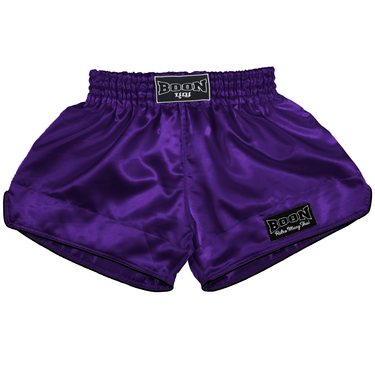 RSPL Retro Muay Thai Shorts PURPLE - BOON Sport